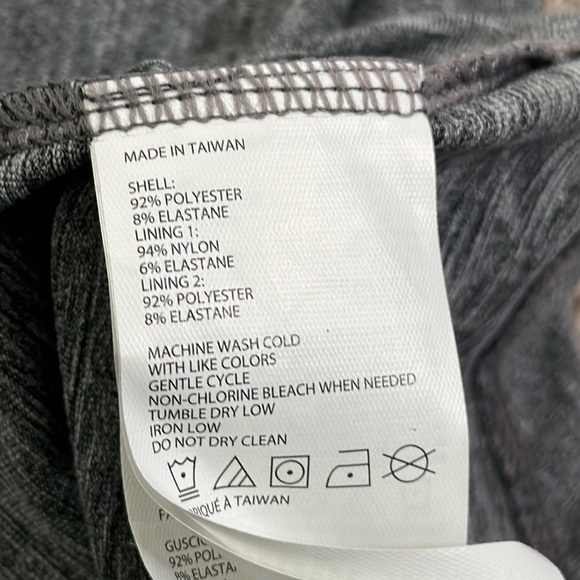 Prana gray mini dress size medium - Picture 9 of 11